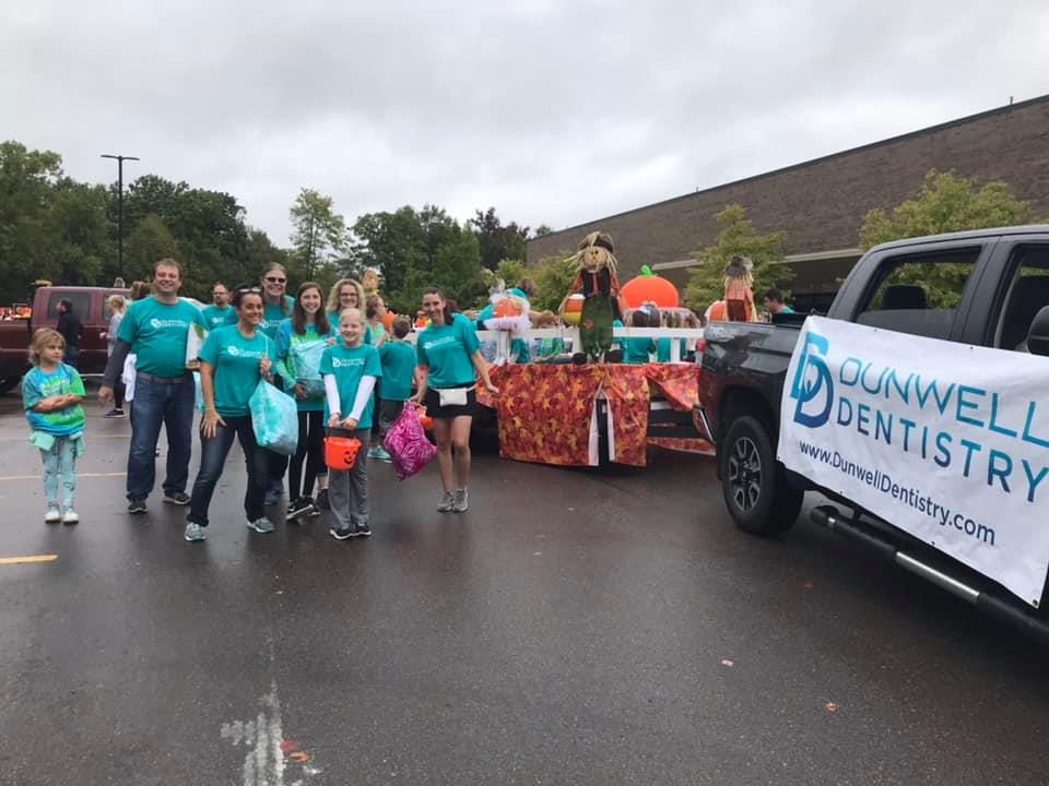 The Dunwell Dentistry truck in the South Lyon parade