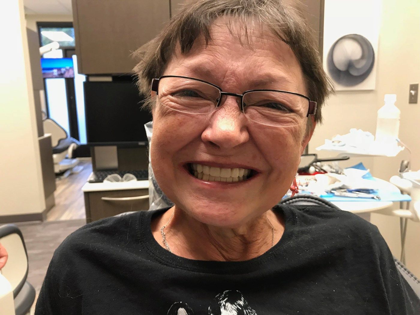A Dunwell Dentistry patient